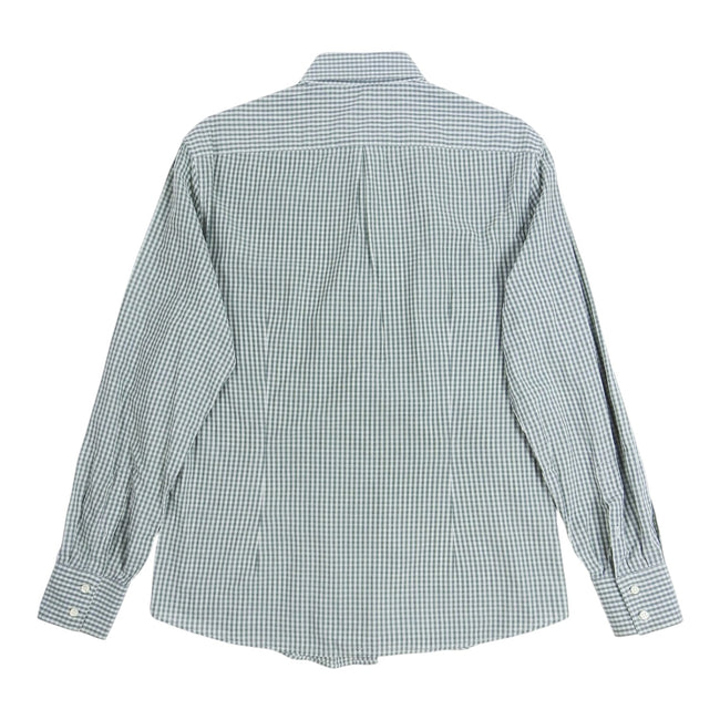 Brunello Cucinelli Green Check Shirt Size 2XL