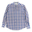 Brunello Cucinelli Blue/Red Plaid Shirt Size 2XL