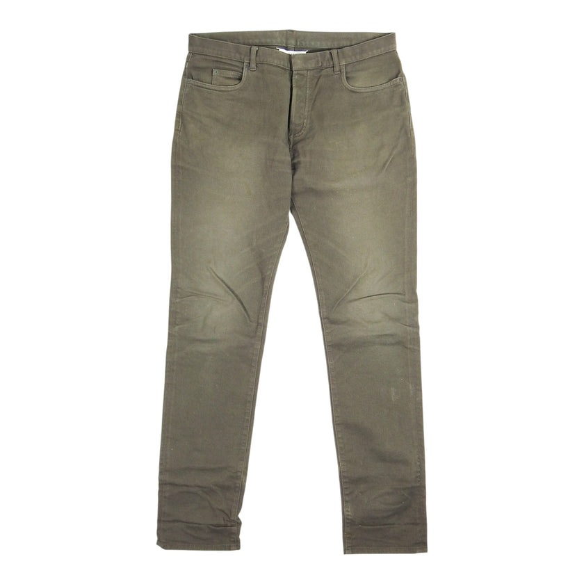Maison Margiela F/W'17 Grey Green Wash Jeans Size 34