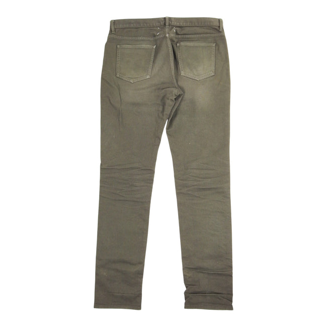 Maison Margiela F/W'17 Grey Green Wash Jeans Size 34
