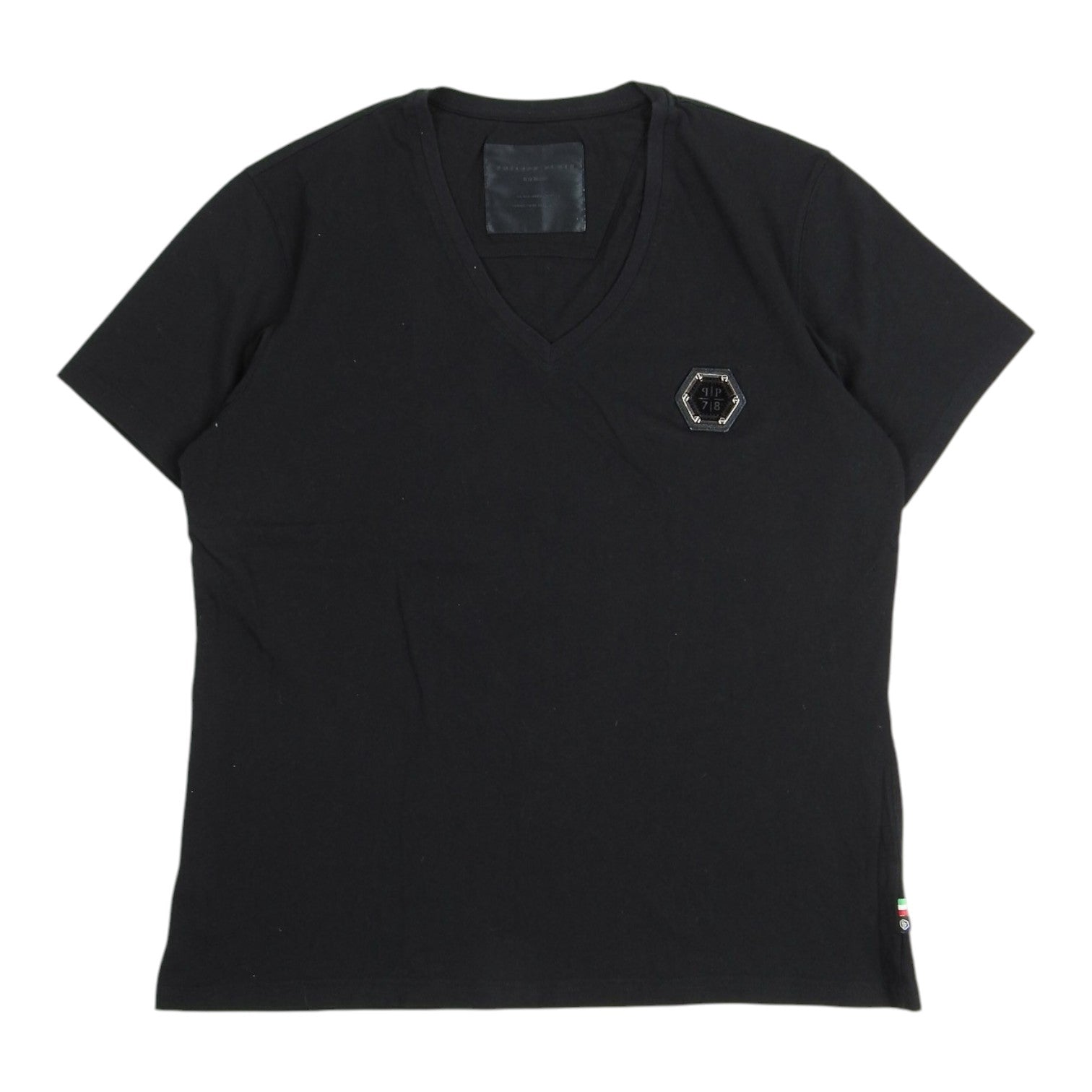 Phillip Plein V Neck T-Shirt Size 3XL