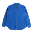 Brioni Dark Wash Chambray Shirt Size 2XL