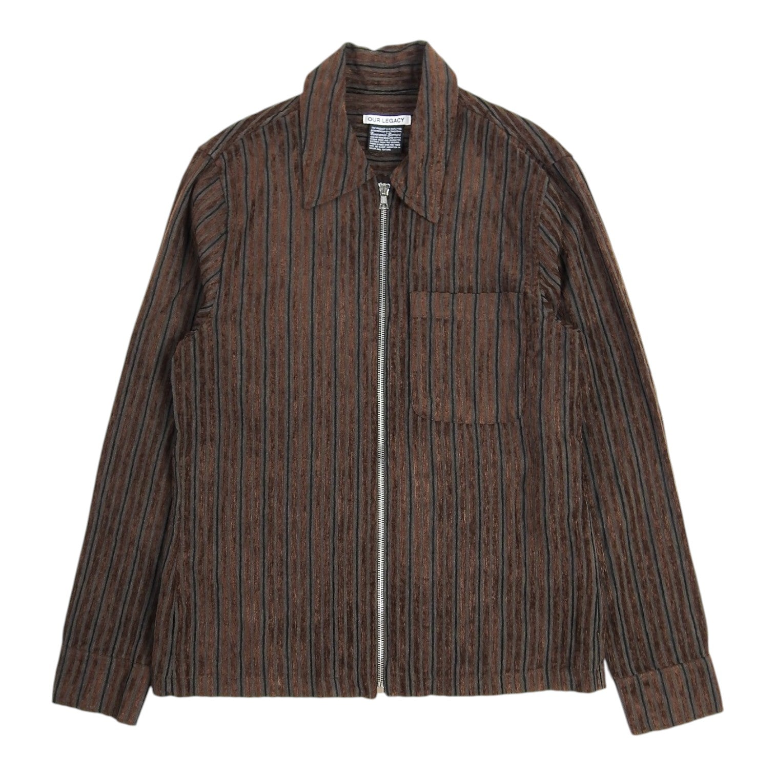 Our Legacy Corduroy Zip Overshirt Size 46