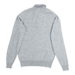 John Smedley Light Grey LS Knit Polo Shirt Size Medium