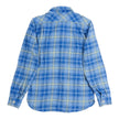 Freenote Cloth Blue Flannel Shirt Size Small
