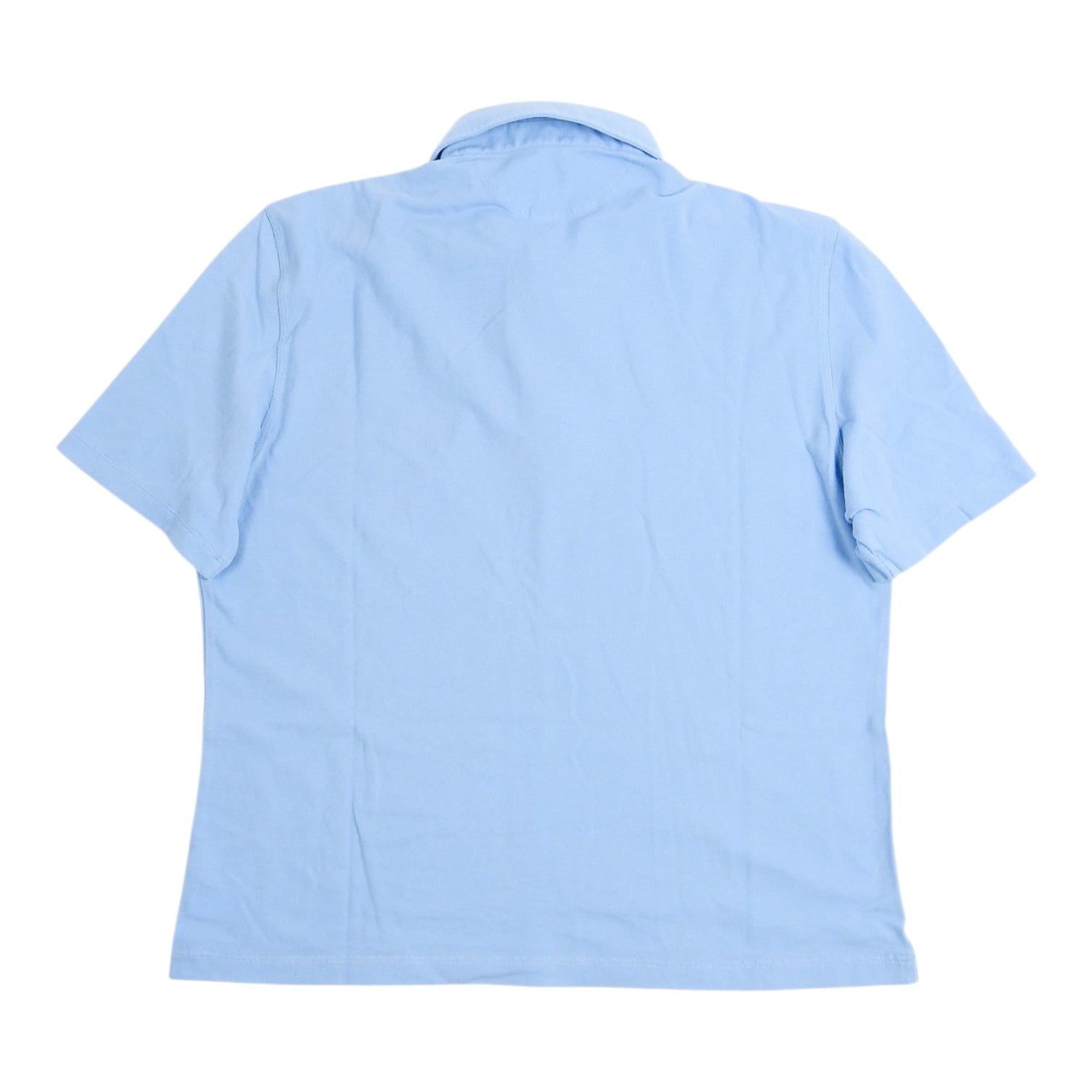 Brunello Cucinelli Light Blue SS Polo Shirt Size XL