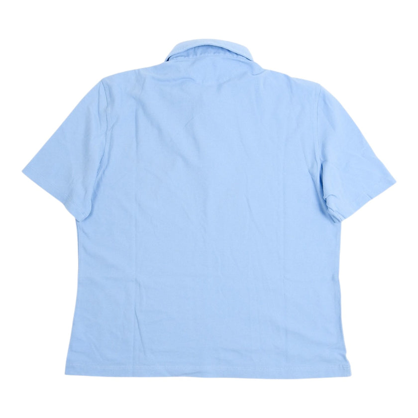 Brunello Cucinelli Light Blue SS Polo Shirt Size XL