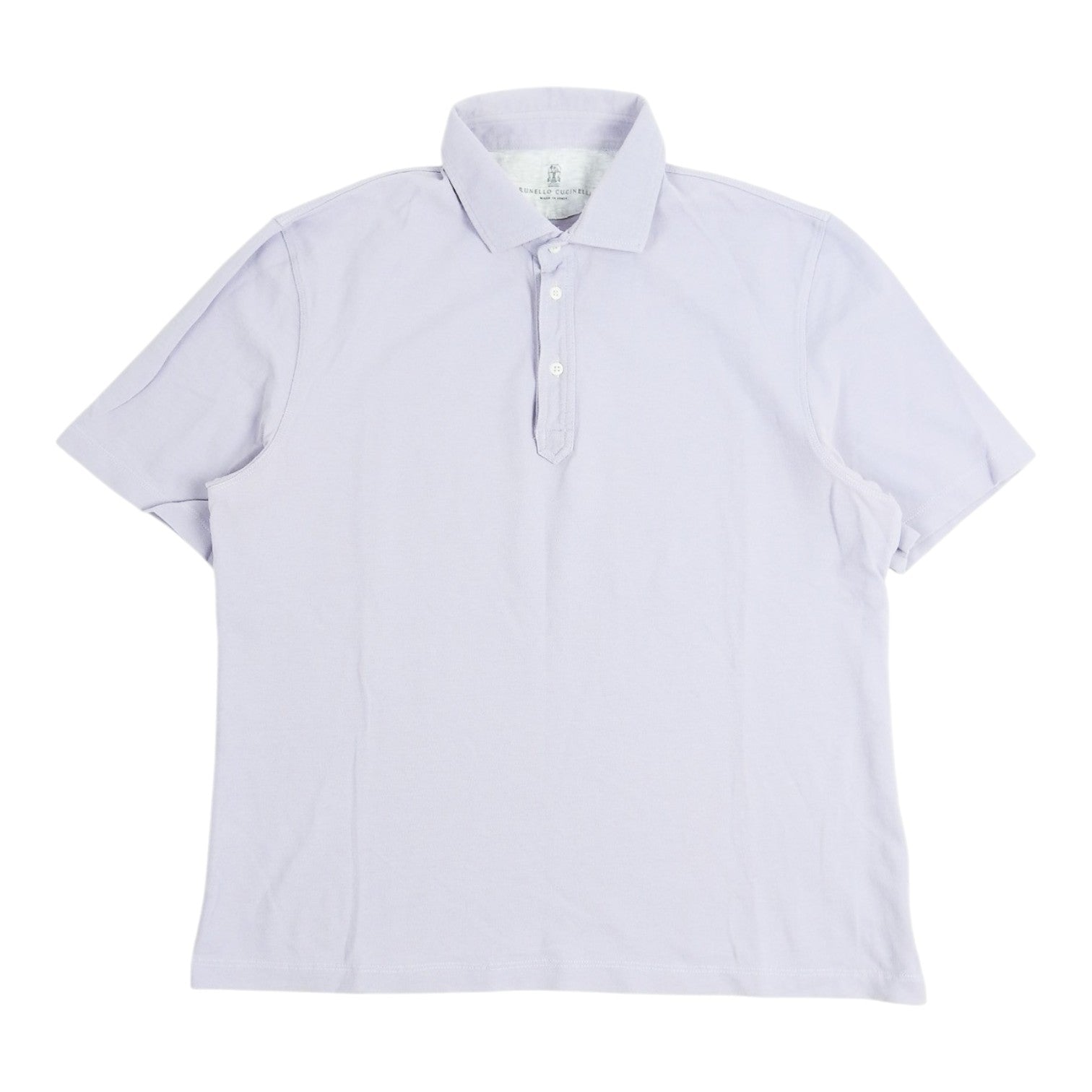 Brunello Cucinelli Lavender SS Polo Shirt Size XL