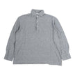 Brunello Cucinelli Dark Grey LS Polo Shirt Size 54