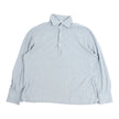 Brunello Cucinelli Light Grey LS Polo Shirt Size 54