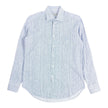 Etro Blue/Green Striped LS Shirt Size 40