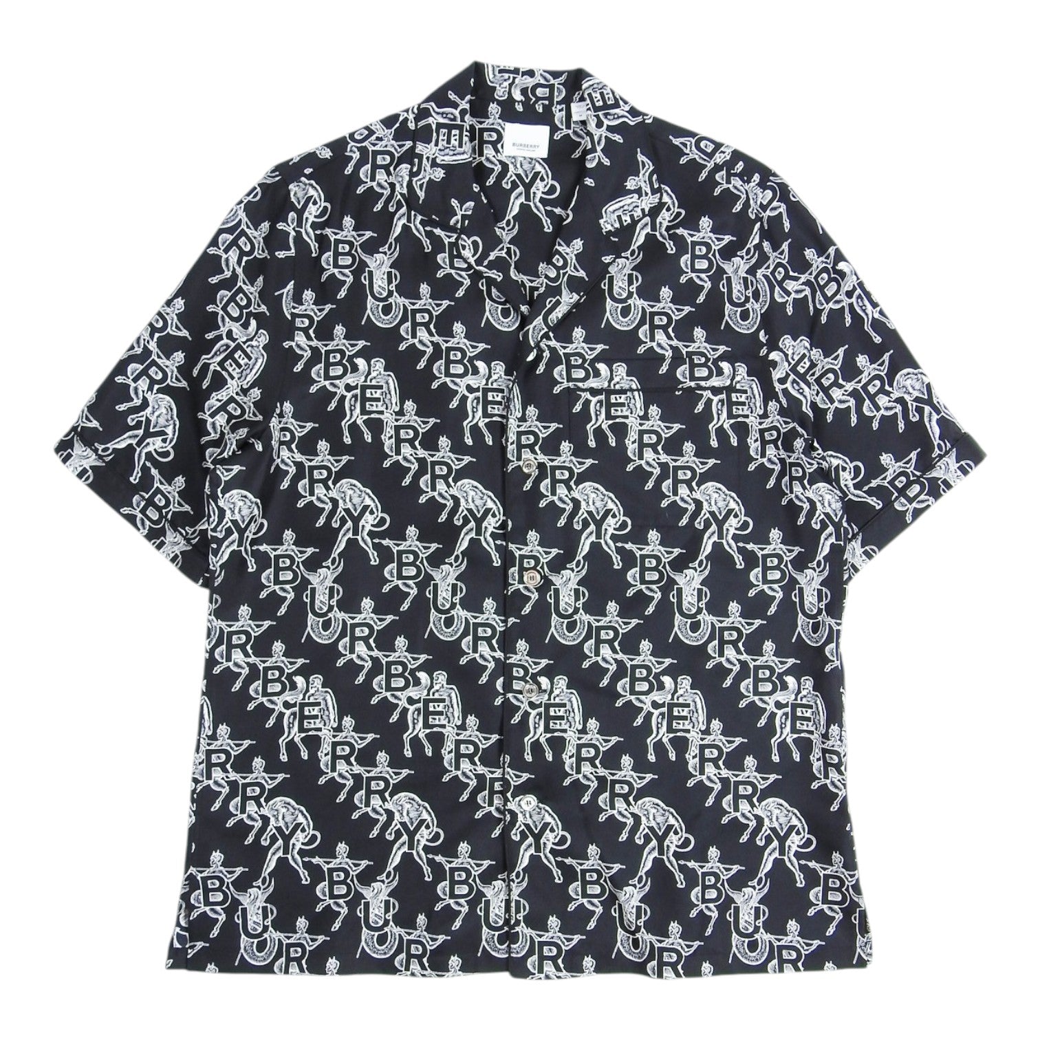Burberry Logo Centaur SS Shirt Size Medium
