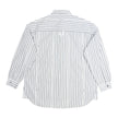 Jacquemus White Striped Snap Button Shirt Size 48