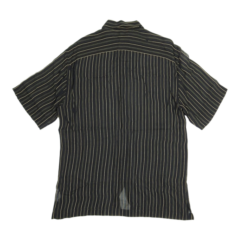 Dries Van Noten Sheer Striped SS Shirt Size Medium