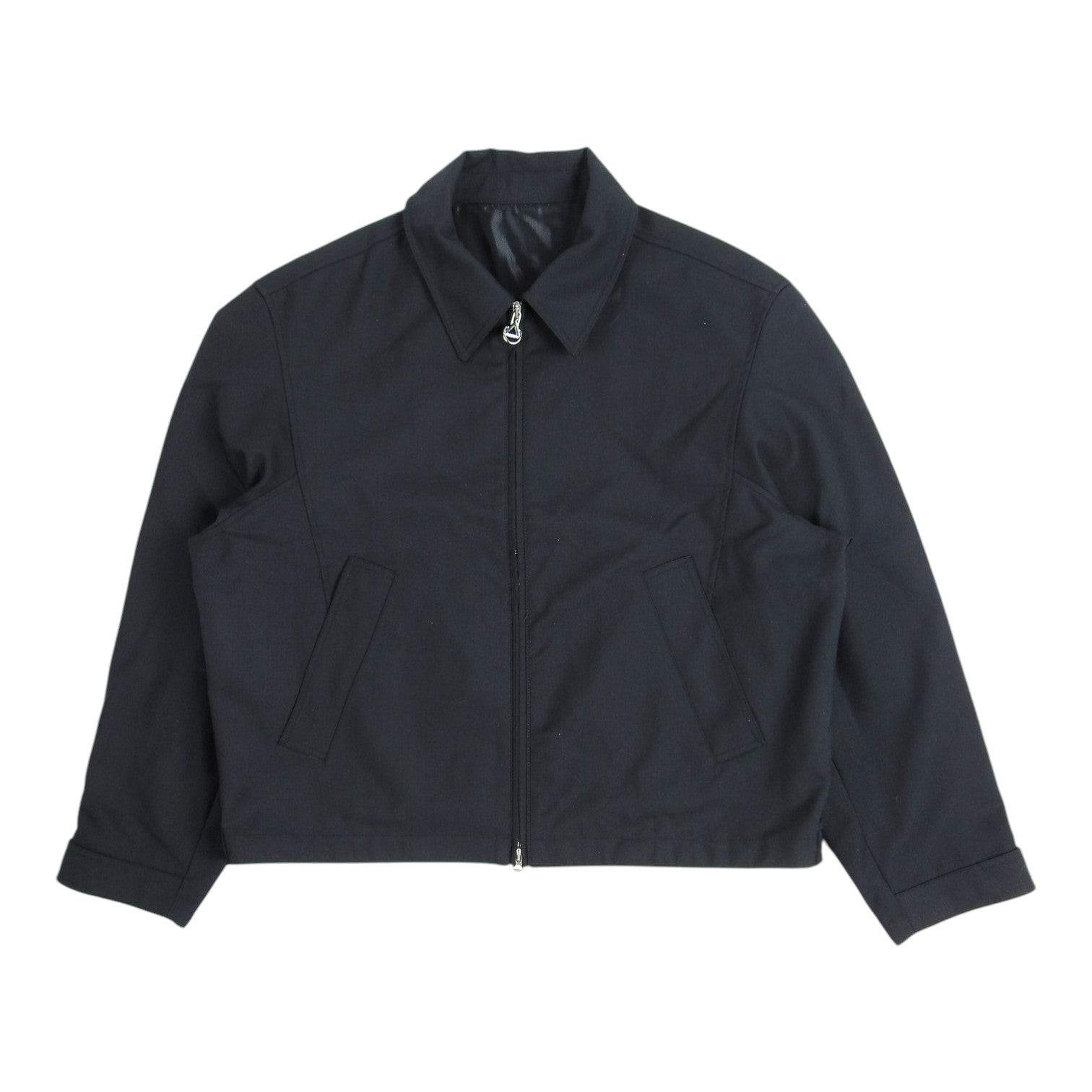 Solid Homme Zip Collared Jacket Size Large