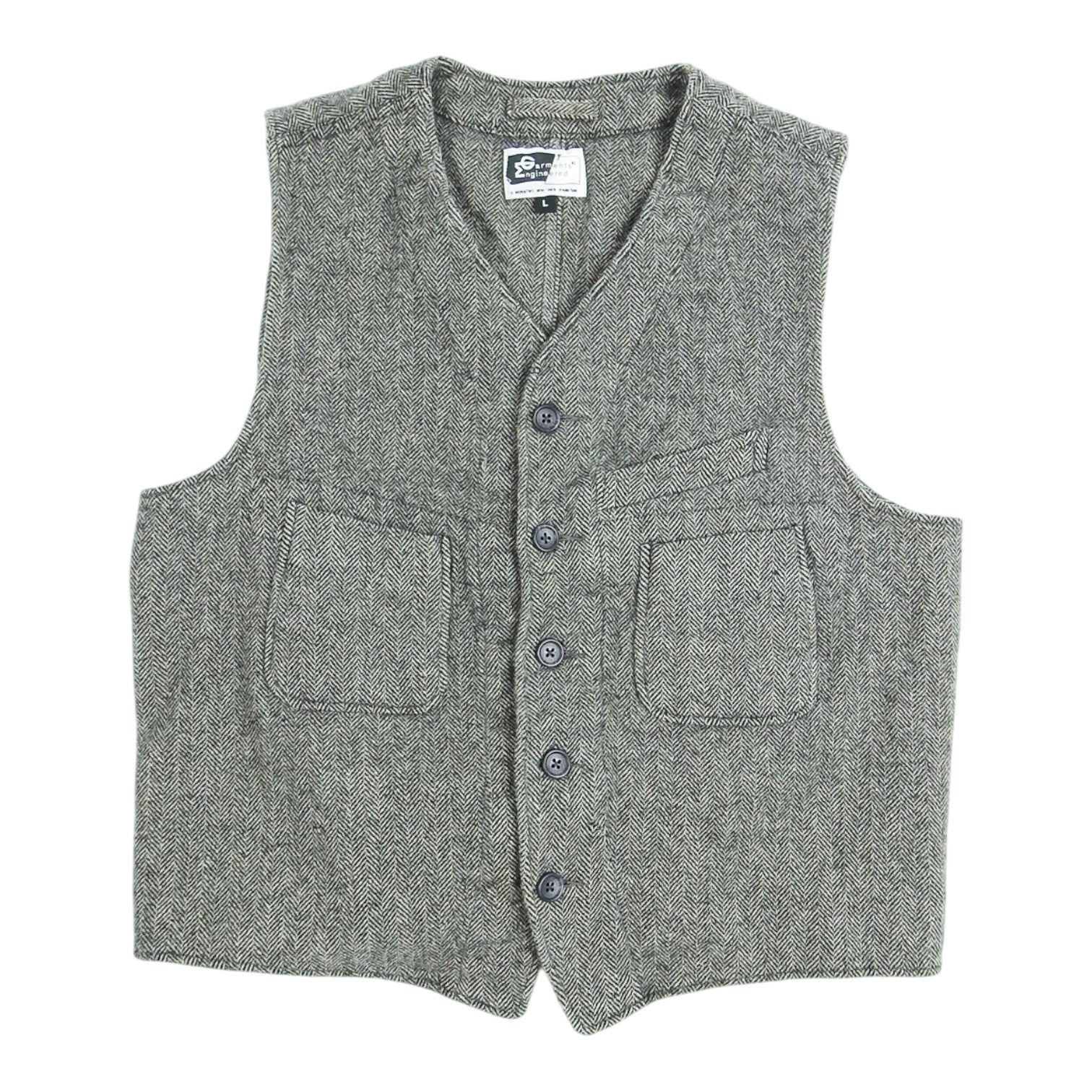 Engineered Garments Wool Vest Size Large