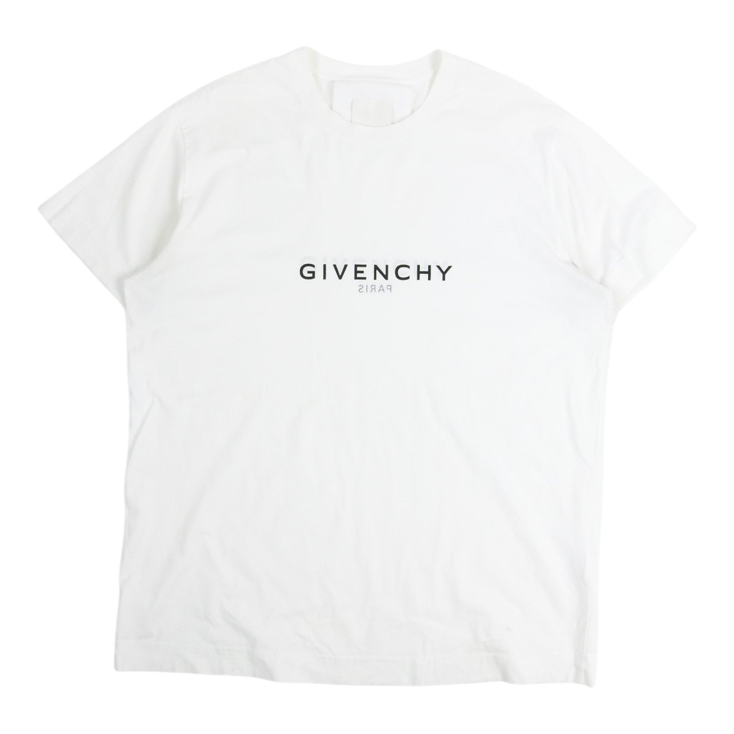 Givenchy White Logo T-Shirt Size Small
