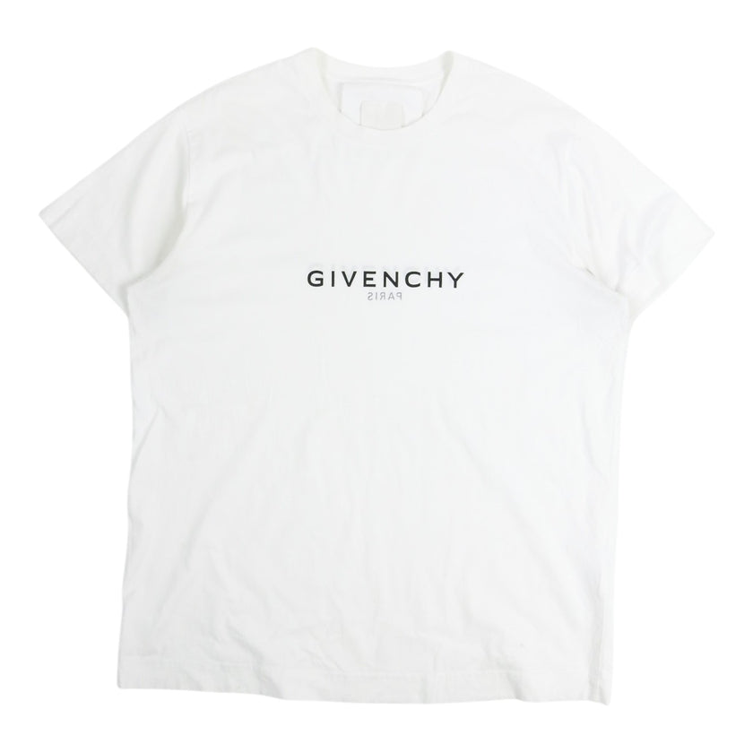 Givenchy White Logo T-Shirt Size Small