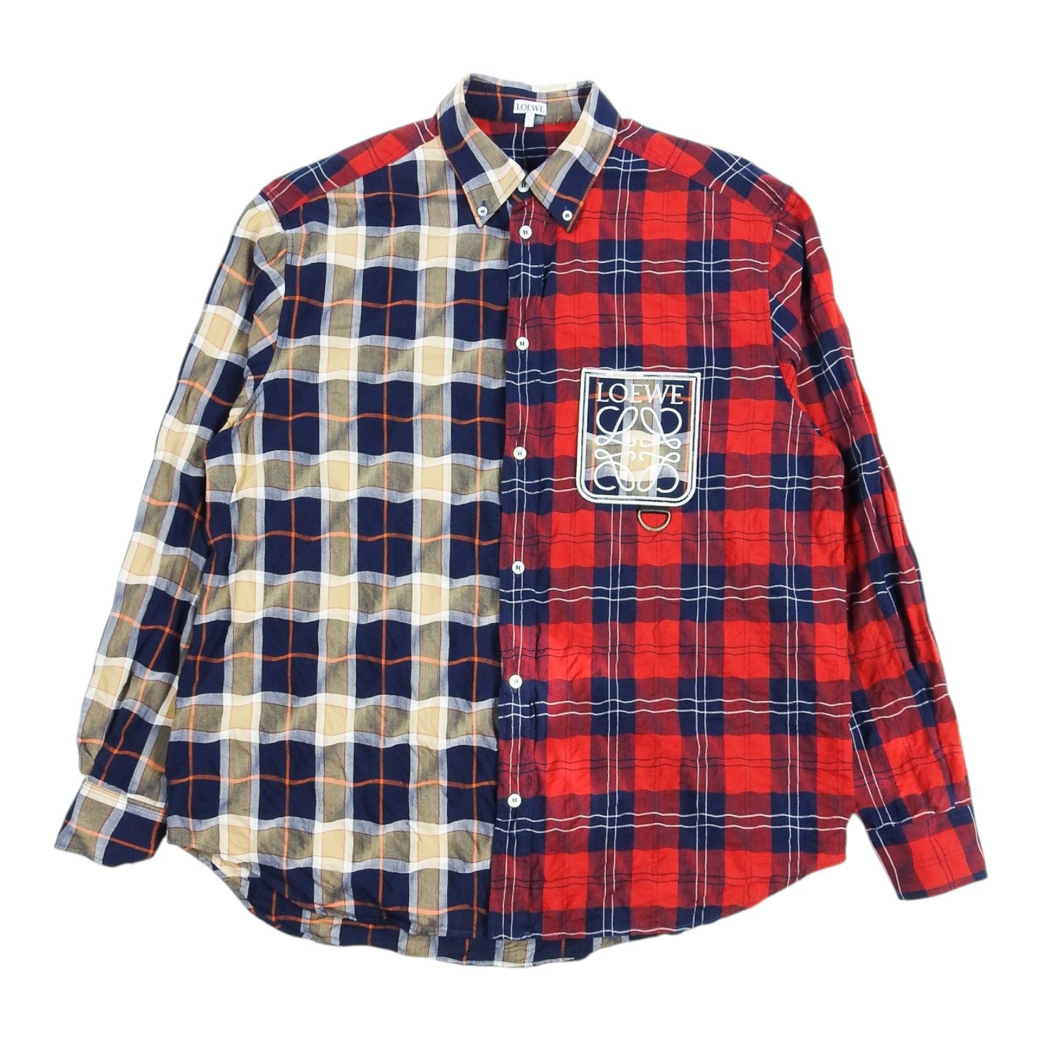 Loewe Patch Flannel Shirt Size 40