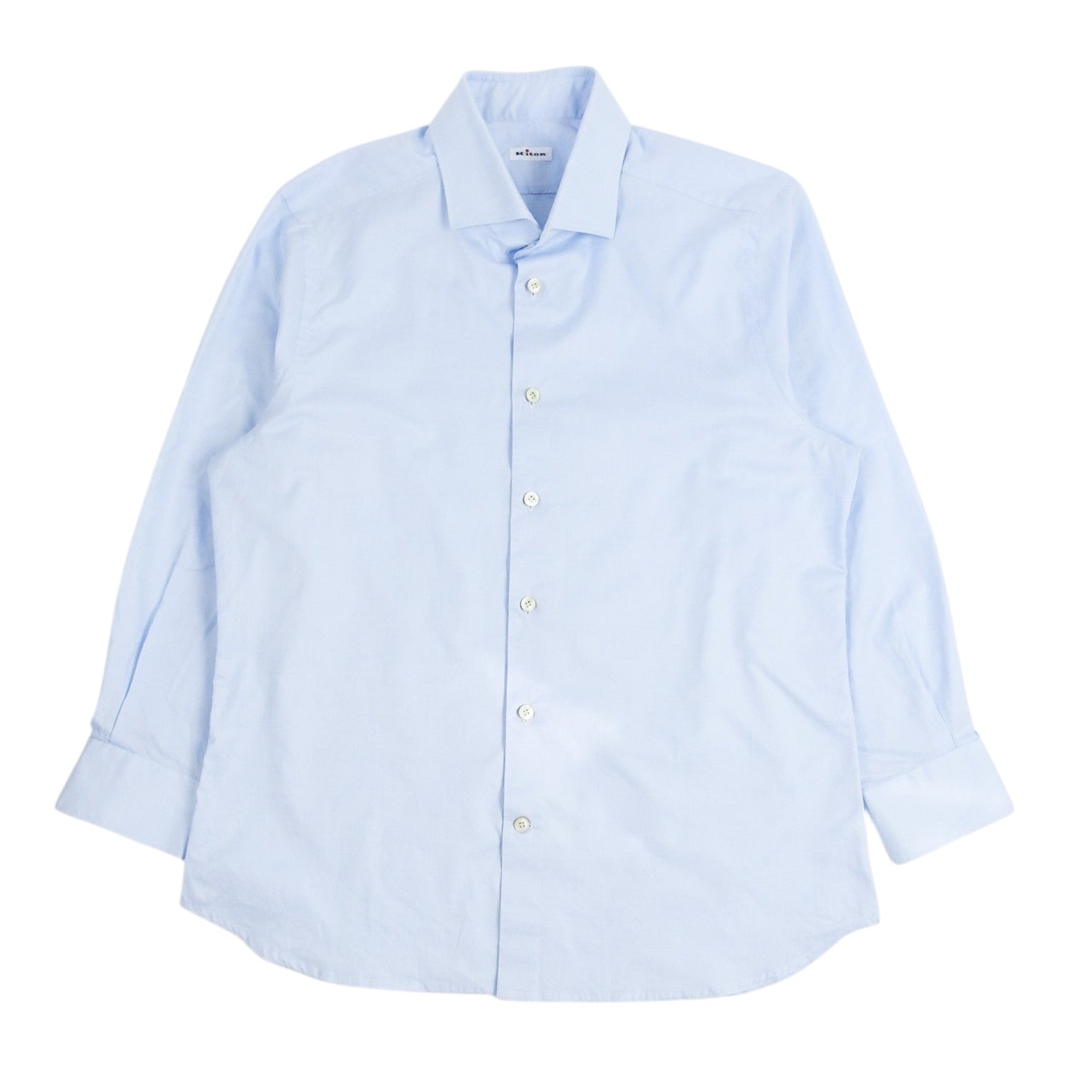 Kiton Light Blue Shirt Size 46