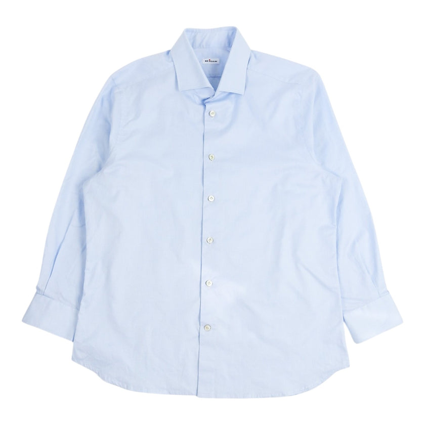 Kiton Light Blue Shirt Size 46
