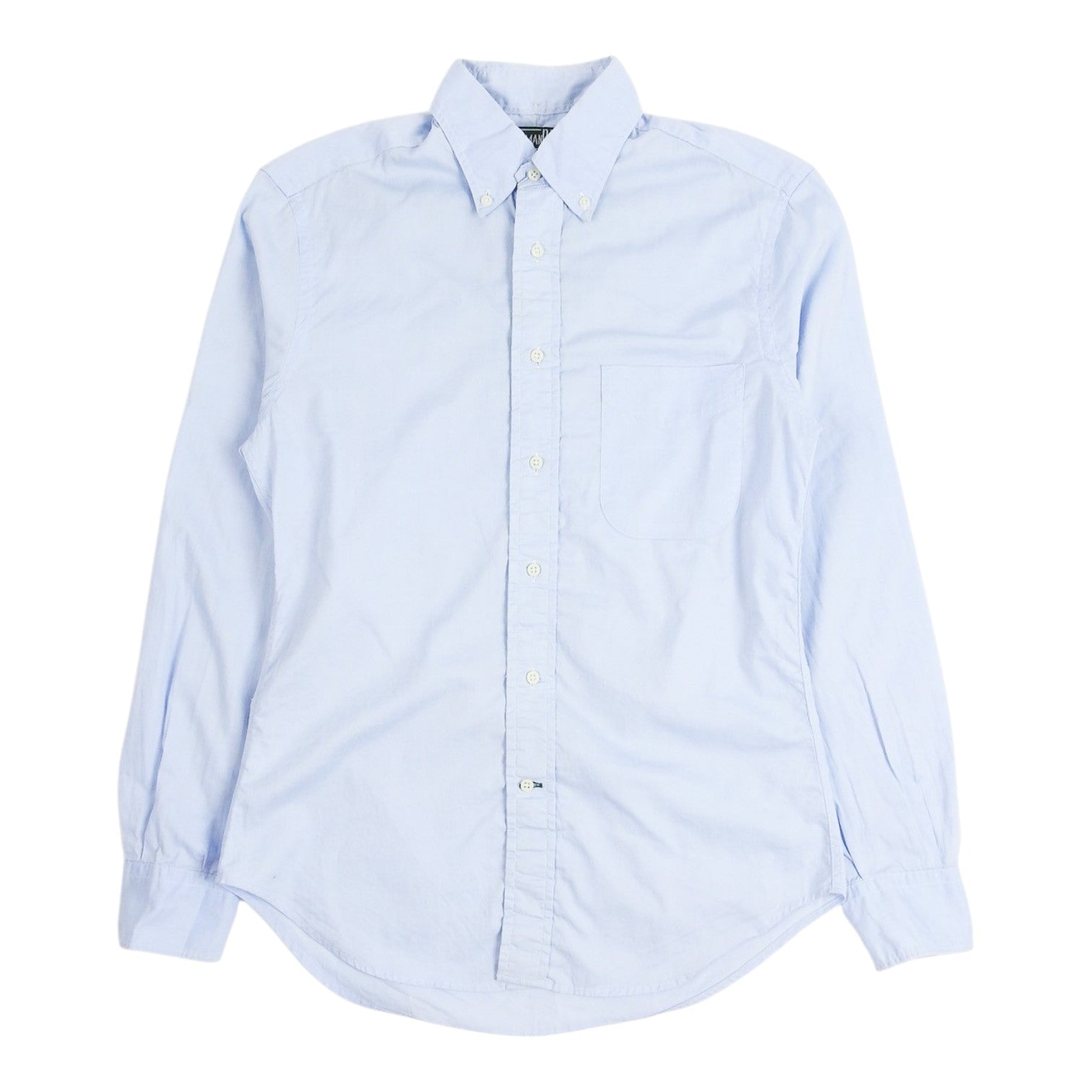 Gitman Bro's Light Blue LS Shirt Size Small