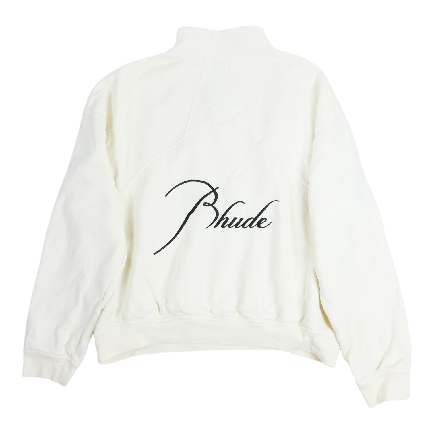 Rhude 1/4 Zip Polo Sweater Size Large