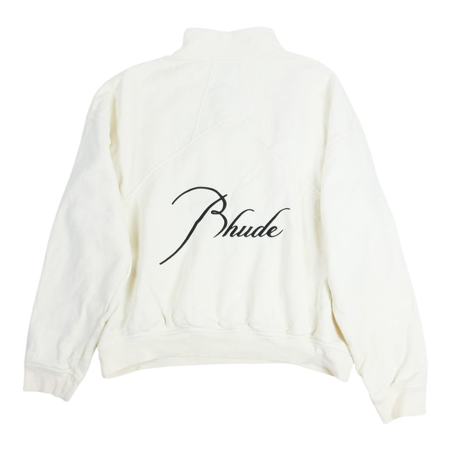 Rhude 1/4 Zip Polo Sweater Size Large