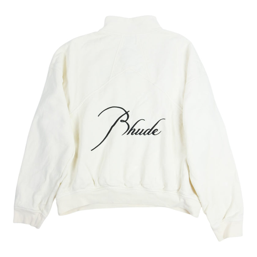 Rhude 1/4 Zip Polo Sweater Size Large