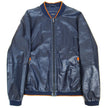 Paul & Shark Perforated Leather Bomber Size XXL