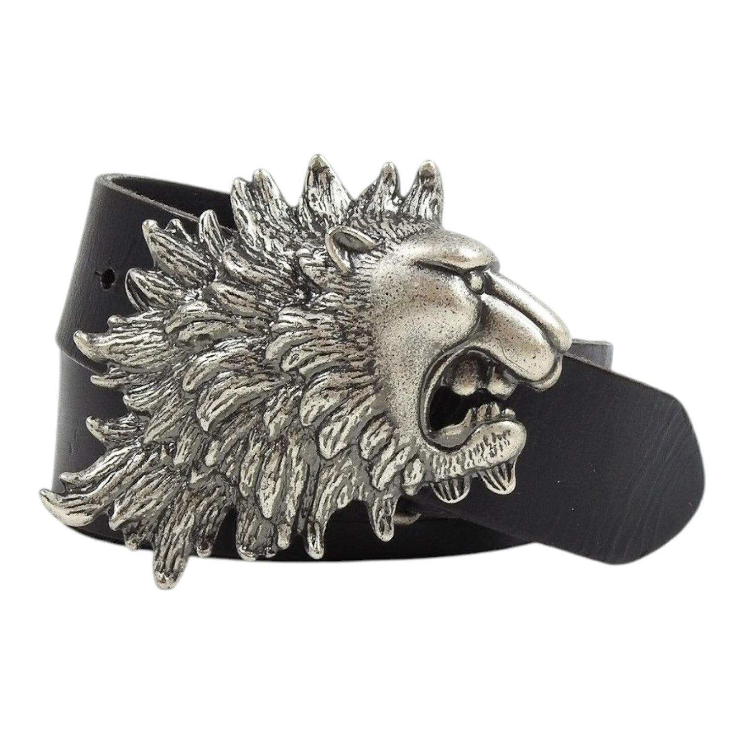 Armani Exchange Lion Head Metal Belt Size 38