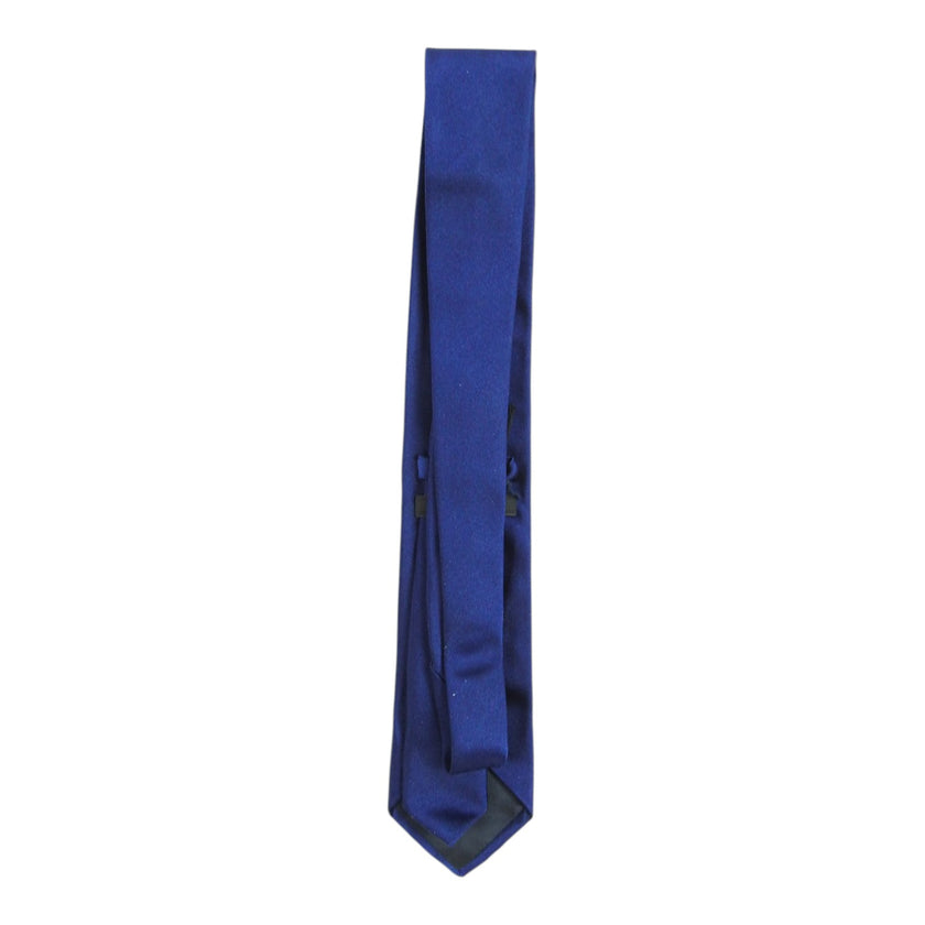 Prada Blue Satin Finish Tie