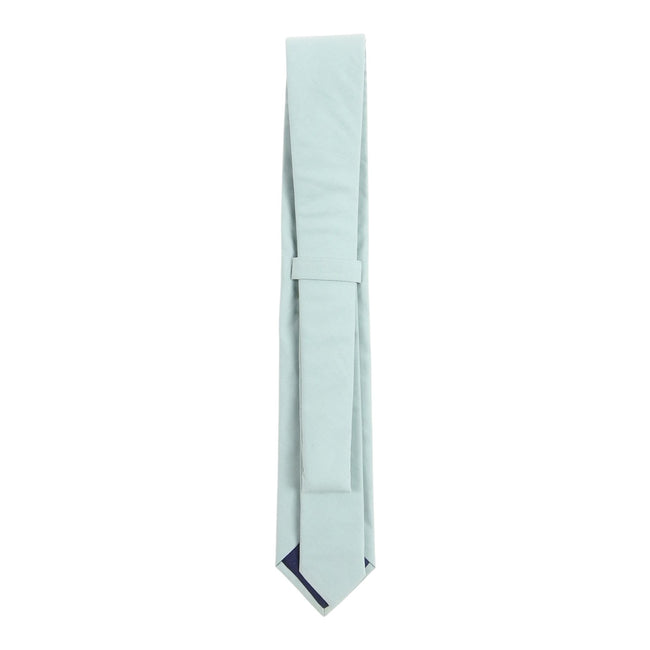 Officine General Light Blue Cotton Tie