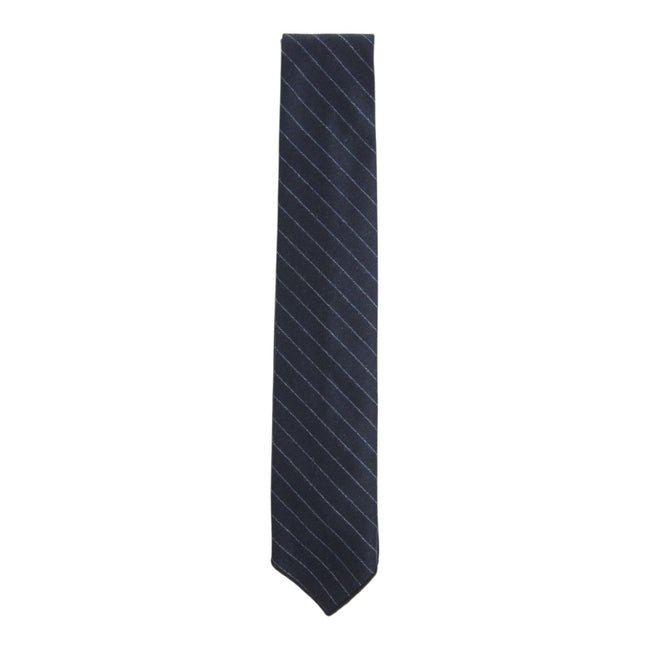 Engineered Garments Black/Navy Pinstripe Reversable Tie