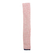 Barba White/Red Knit Tie