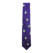 Michael J. Drake Purple Crest Tie