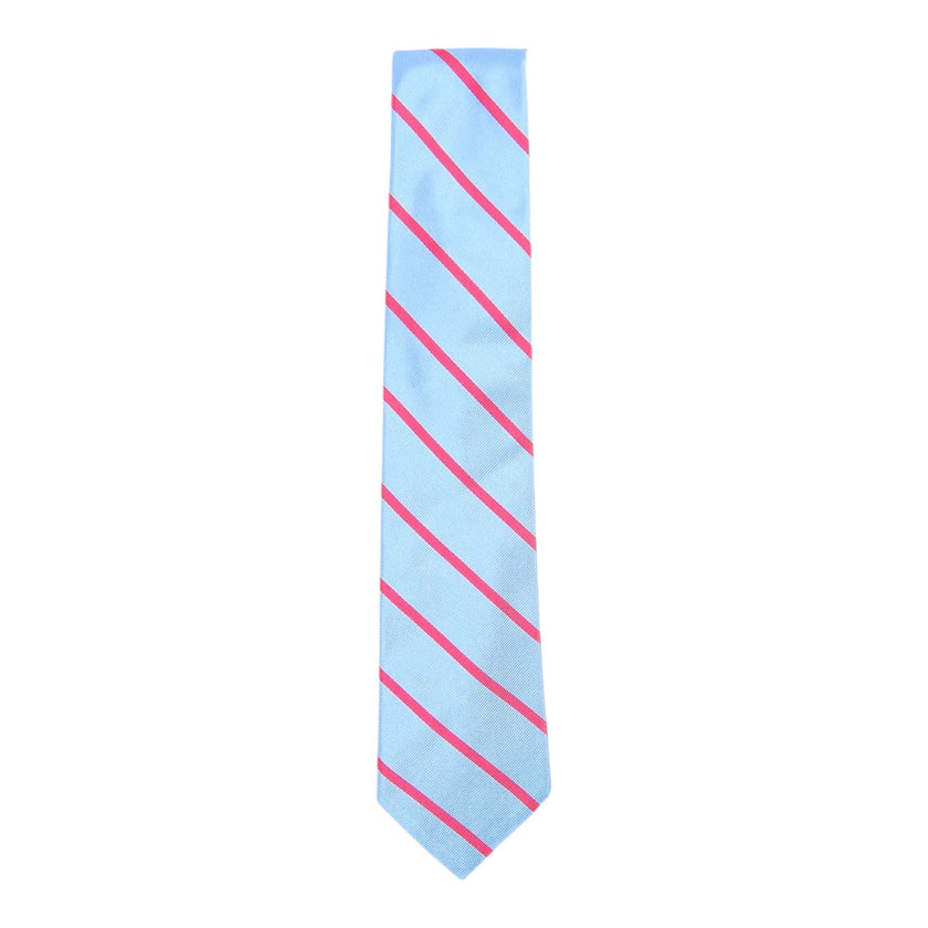 Etro Blue/Pink Striped Tie