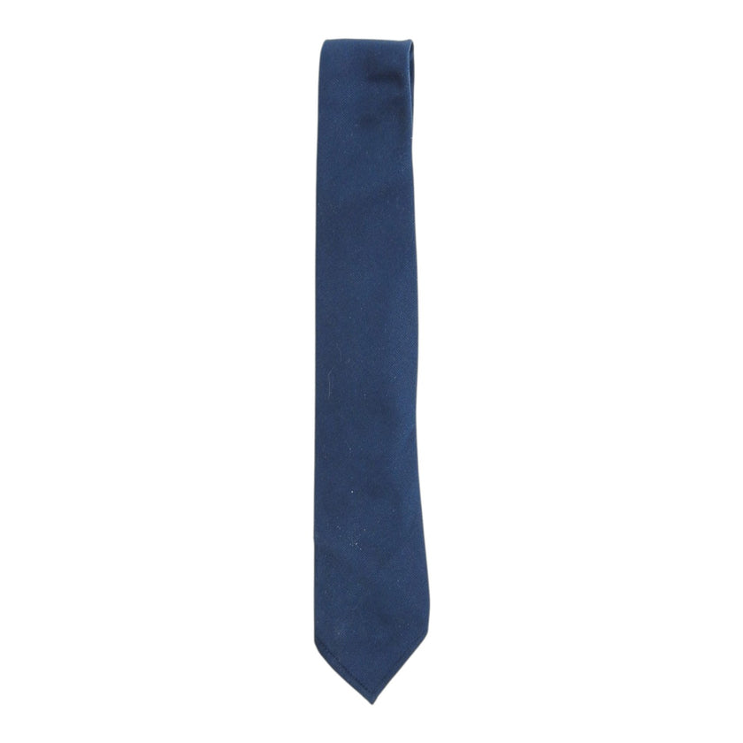 Hermes Navy Canvas Tie