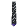 Ralph Lauren Purple Label Black/White Stripe Tie