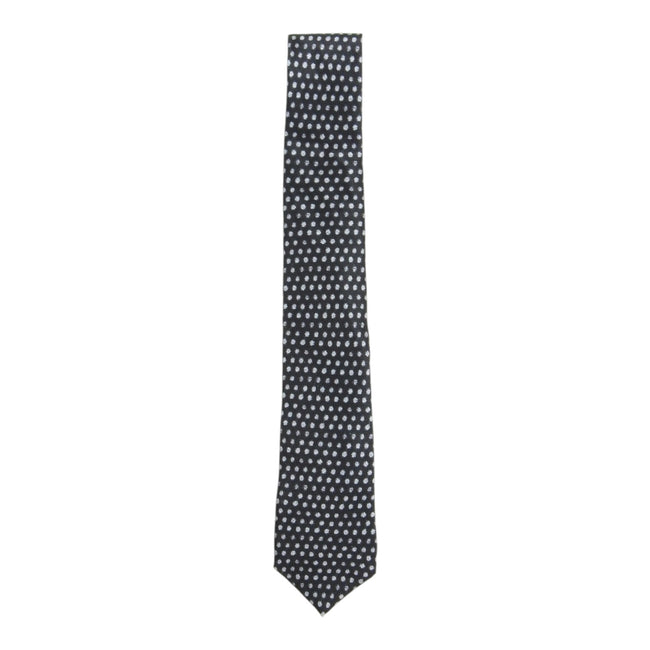 Armani Collezioni Grey Polka Dot Tie