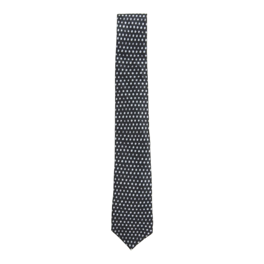 Armani Collezioni Grey Polka Dot Tie