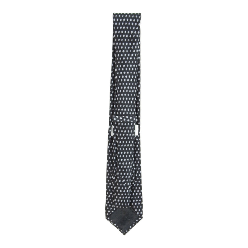 Armani Collezioni Grey Polka Dot Tie