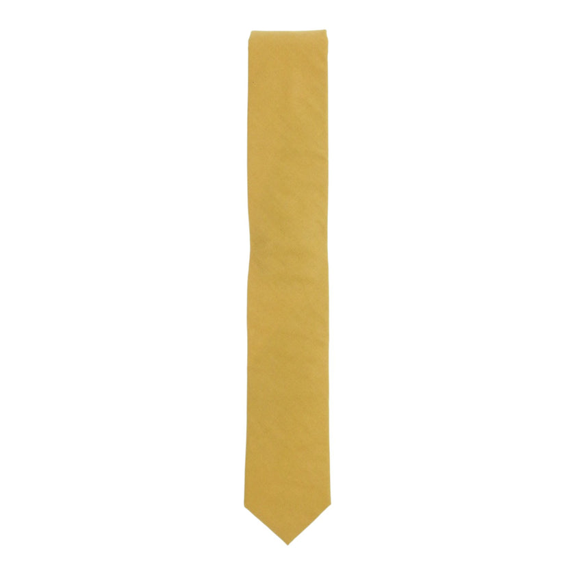 Officine General Tan Cotton Tie
