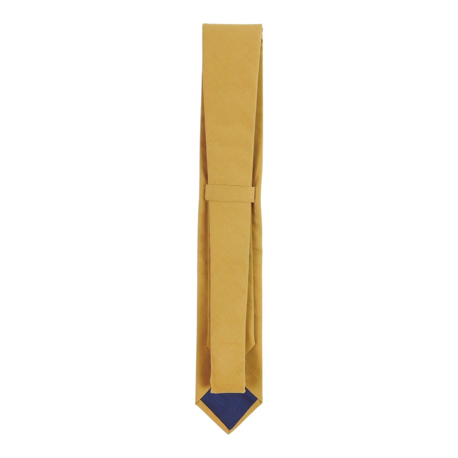 Officine General Tan Cotton Tie