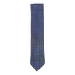 Ermenegildo Zegna Blue/Black Diamond Check Tie