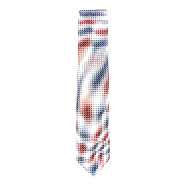 Drake's Blue/Red Check Tie