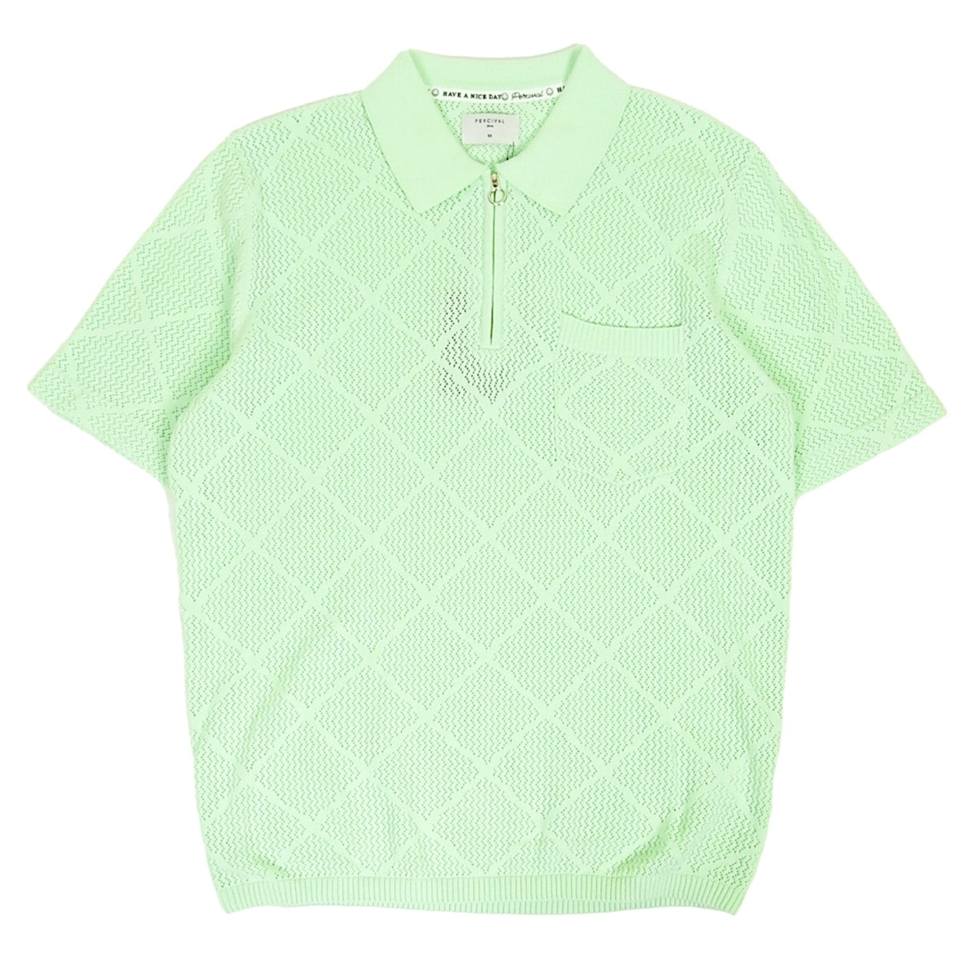 Percival Knit Polo Size Medium