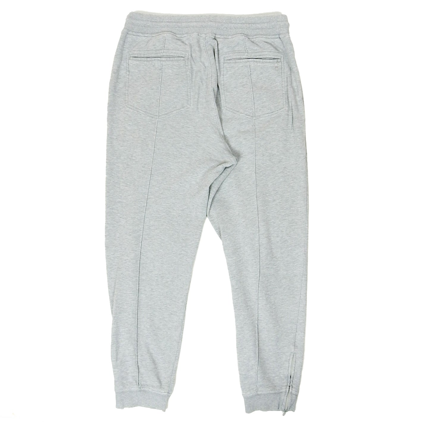 Brunello Cucinelli Grey Side Zip Sweatpants Size Medium