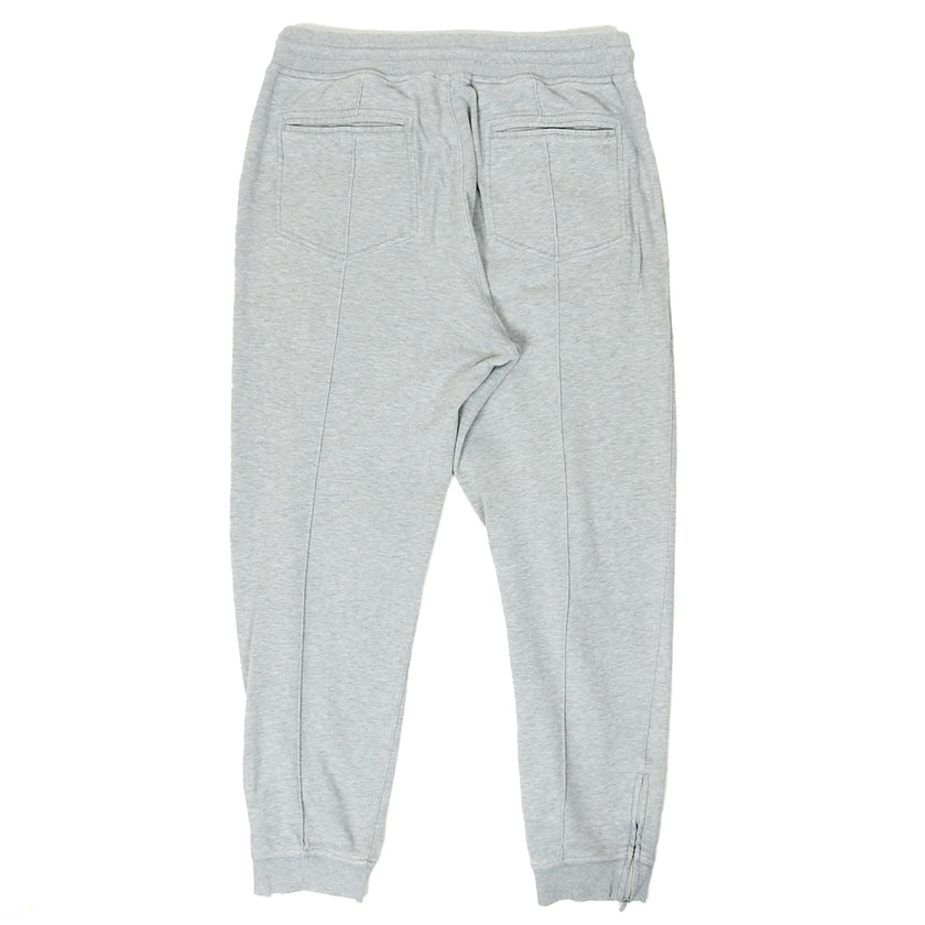 Brunello Cucinelli Grey Side Zip Sweatpants Size Medium