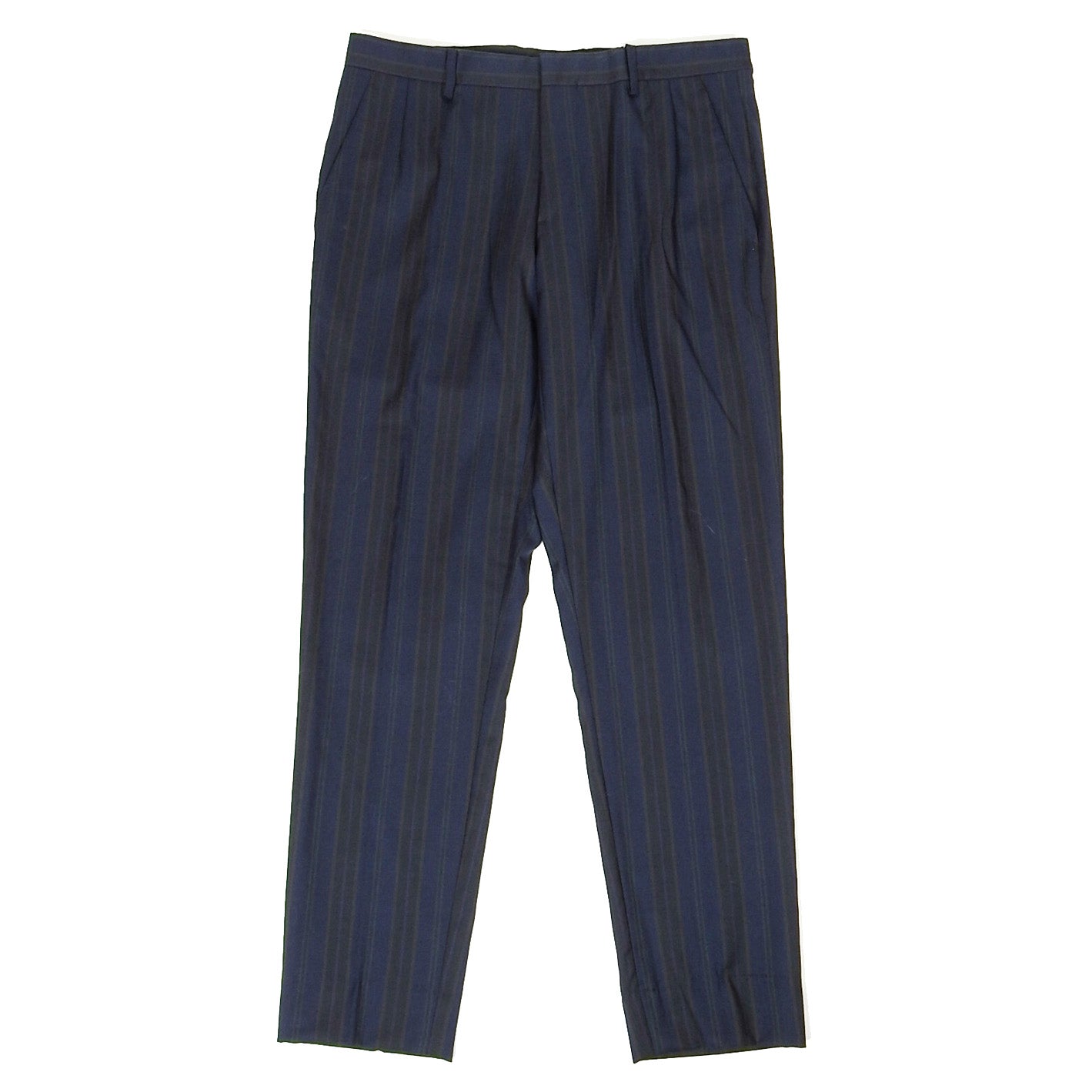 Etro Navy Striped Pants Size 50
